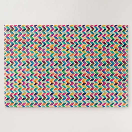 Puzzle - Zigzag multicolore (Horizontal)