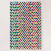 Puzzle - Zigzag multicolore (Vertical)