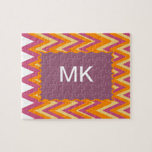 Puzzle Zigzag tribal aztèque