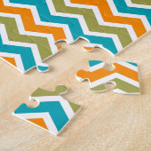 Puzzle Zigzag, une tribu dynamique de Peacock (Côté)