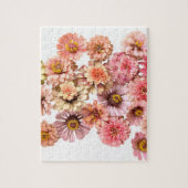 Puzzle Zinnia Collage (Vertical)