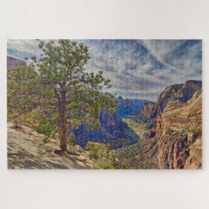Puzzle Zion Canyon View from Angels Landing