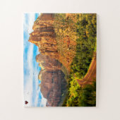 Puzzle Zion Mountain Utah (Vertical)