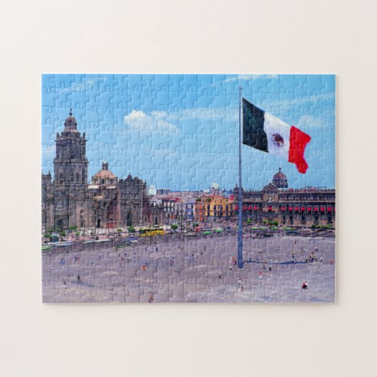 Puzzle Zocalo, Mexico, Mexique (Horizontal)