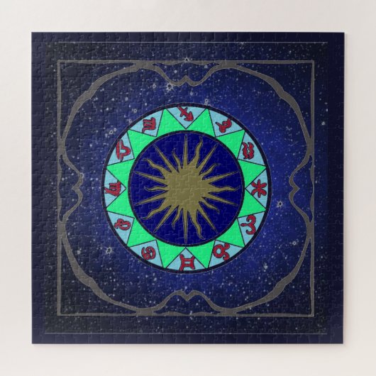 Puzzle Zodiac (Horizontal)