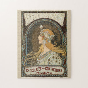 Puzzle Zodiac (1896) par Alphonse Mucha.