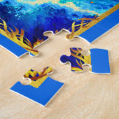 Puzzle Zodiac Sign Scorpio Emerging from Deep Waters (Côté)