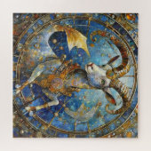 Puzzle Zodiaque - Capricorne Chèvre de mer (Horizontal)