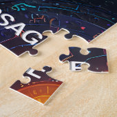 Puzzle Zodiaque céleste Abstrait multicolore (Côté)