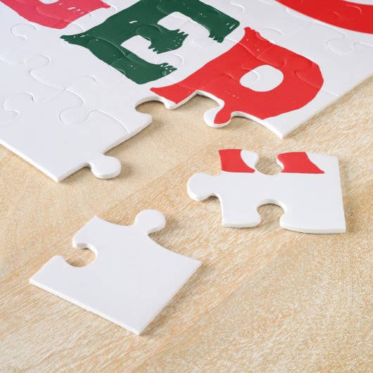 Puzzle Zodiaque chinois - Année du tigre en arc-en-ciel (Côté)