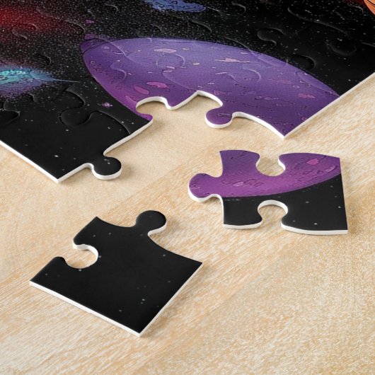 Puzzle Zombie Crâne Créature Sci-fi Horreur Art (Côté)