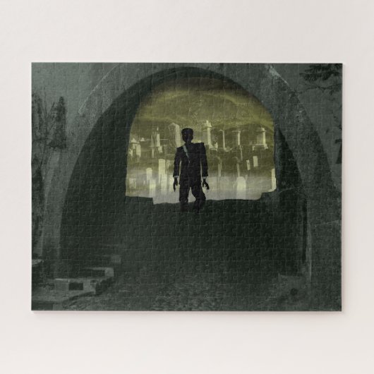 Puzzle ZOMBIE MARCHER À TUNNEL par Jetpackcorps (Horizontal)