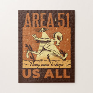 Puzzle Zone 51 Alien : Ils ne peuvent pas nous arrêter to