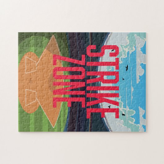 Puzzle Zone de baseball (Horizontal)