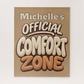 Puzzle Zone de confort officiel drôle (Vertical)