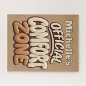 Puzzle Zone de confort officiel drôle (Horizontal)