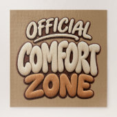 Puzzle Zone de confort officiel drôle (Vertical)