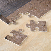 Puzzle Zone portuaire avec bateaux de pêche grecs (Côté)