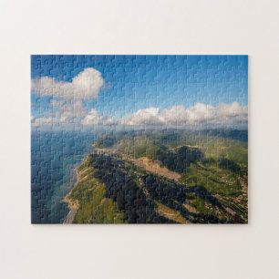 Puzzle Zonguldak, Vue aérienne, Côte turque de la mer Noi
