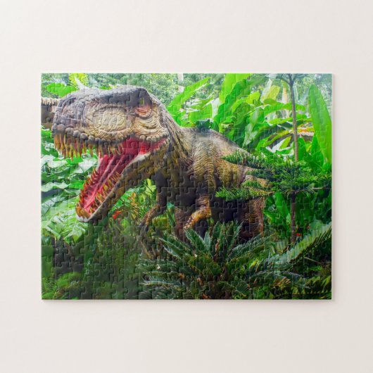 Puzzle Zoo de Singapour Dinosaur. (Horizontal)