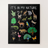 Puzzle Zoo Keeper Zookeeper Study Zoology (Vertical)