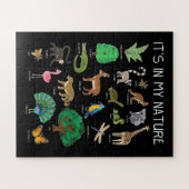 Puzzle Zoo Keeper Zookeeper Study Zoology (Horizontal)