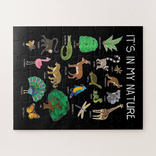 Puzzle Zoo Keeper Zookeeper Study Zoology (Horizontal)