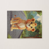 Puzzle Zoo Safari Petit Lion Enfant (Horizontal)