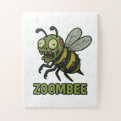 Puzzle Zoombee - Drôle Zombie Bee conception de dessin (Vertical)