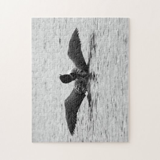 Puzzles à puzzles de loon commun (Vertical)