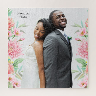 PUZZLES : ADULTES Puzzle personnalisé de mariage a
