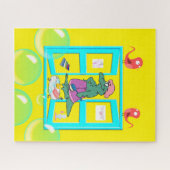 Puzzles Alligator Oiseaux Bubble Bain Bulles (Horizontal)