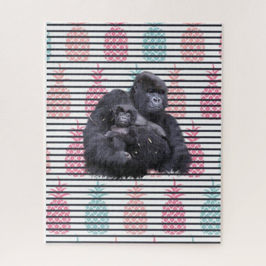 Puzzles Ananas Gorilla Baby Gorilla (Vertical)
