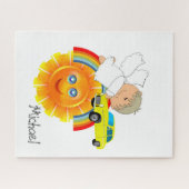 Puzzles Angel Sun Rainbow Cars (Horizontal)
