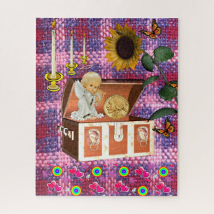 Puzzles Angel Sunflower Legpuzzel