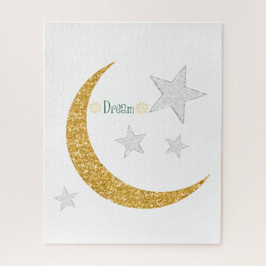Puzzles Argent Stars Gold Moon (Vertical)