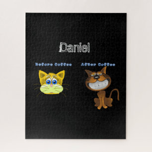 Puzzles avant et après les cafés
