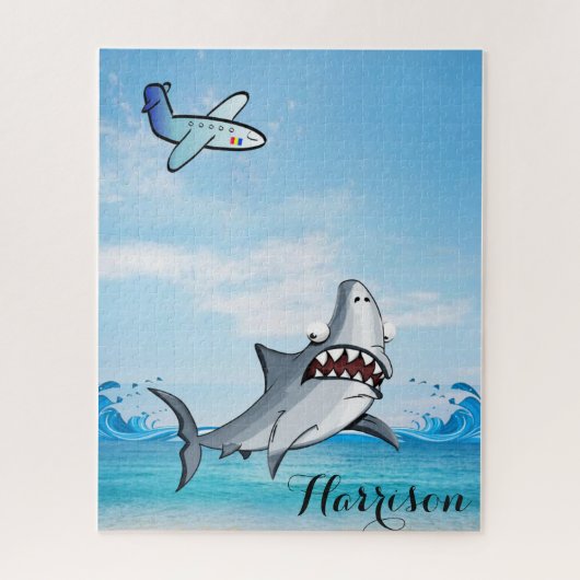 Puzzles Avion Ocean Shark (Vertical)