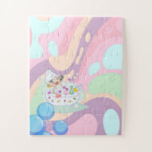Puzzles Baby shower Pastel (Vertical)