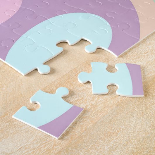 Puzzles Baby shower Pastel (Côté)