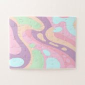 Puzzles Baby shower Pastel (Horizontal)