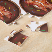 Puzzles Bacon Donuts Legpuzzel (Zijkant)