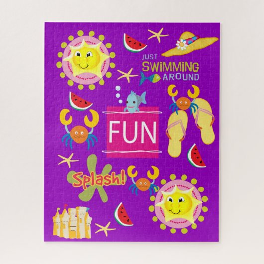 Puzzles Beach House Fun Legpuzzel (Verticaal)