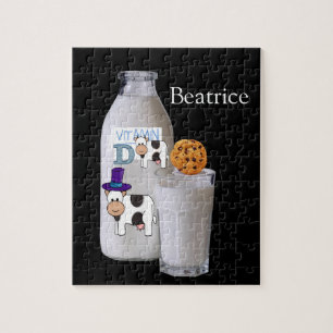 Puzzles Black Milk Vitamine D Chocolate Chip Koe Legpuzzel