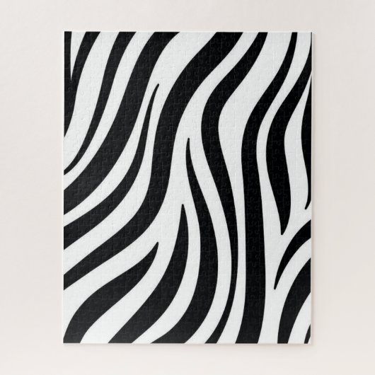 Puzzles Black & White Leopard Legpuzzel (Verticaal)