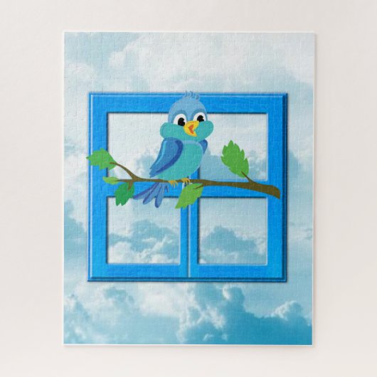 Puzzles Blue Bird Legpuzzel (Verticaal)