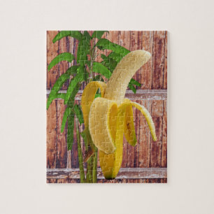 Puzzles Bois Rustique Banane