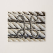 Puzzles Brown bois corde Brown (Horizontal)