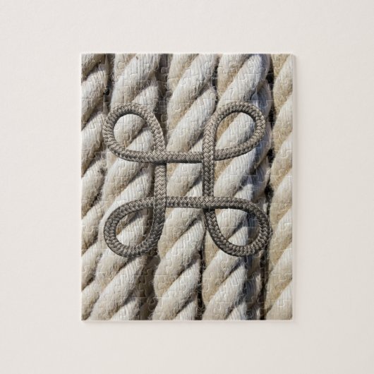 Puzzles Brown bois corde Brown (Vertical)