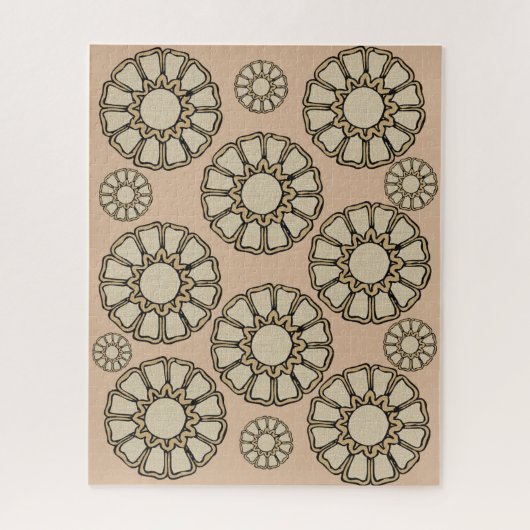 Puzzles Brown circulaire (Vertical)